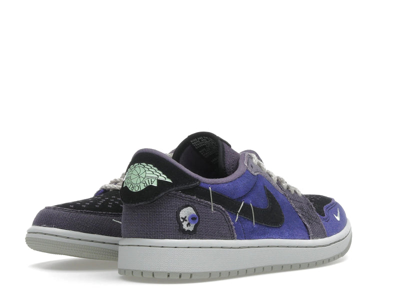 Air Jordan 1 Retro Low OG Zion Williamson Voodoo Alternate - Regency Purple/Vapor Green/Black/Dark Raisin/Daybreak/Light Silver - IH2309-500 - 31