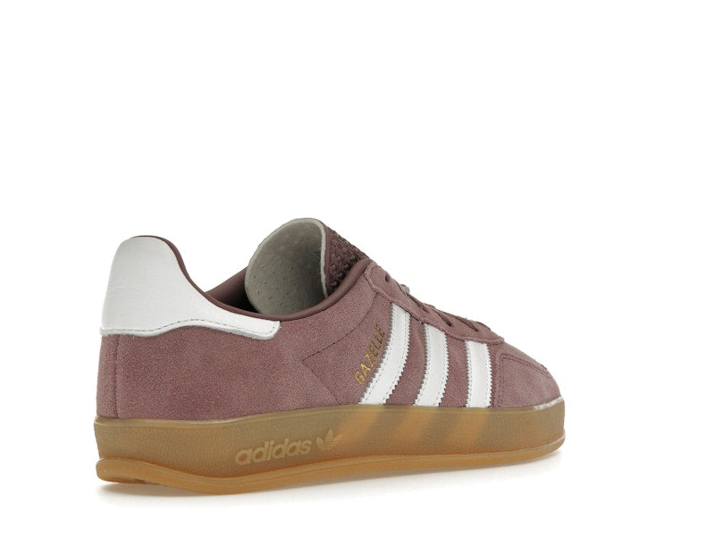 adidas Gazelle Indoor Shadow Fig (Women's) - Shadow Fig/Footwear White/Gum - IH5483 - 31