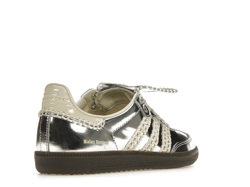 Adidas Samba Wales Bonner Silver - Silver Metallic/Cream White/Grey One - IG8181 - 31