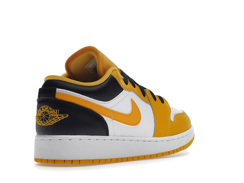 Air Air Jordan 1 Low University Gold White (GS) - Taxi/White/Black - 553560-701 - 31