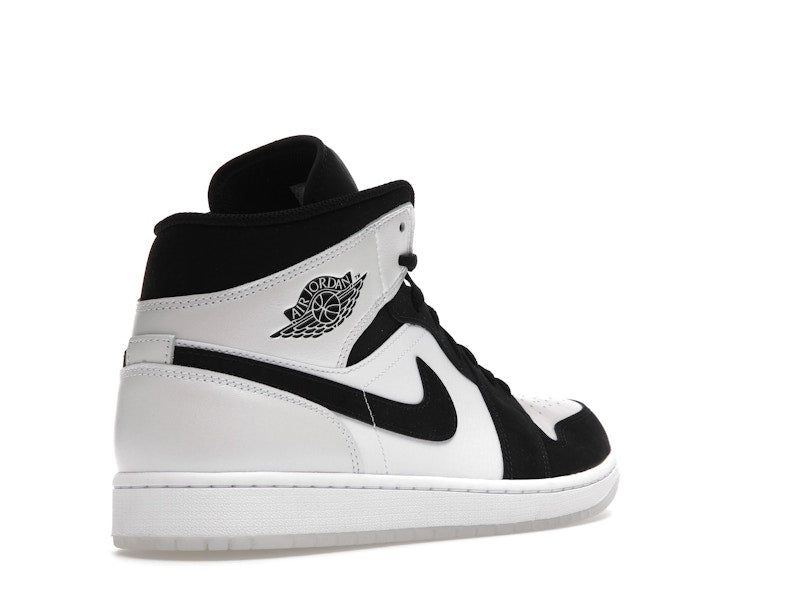 Air Jordan 1 Mid Diamond Shorts - White/Black - DH6933-100 - 31