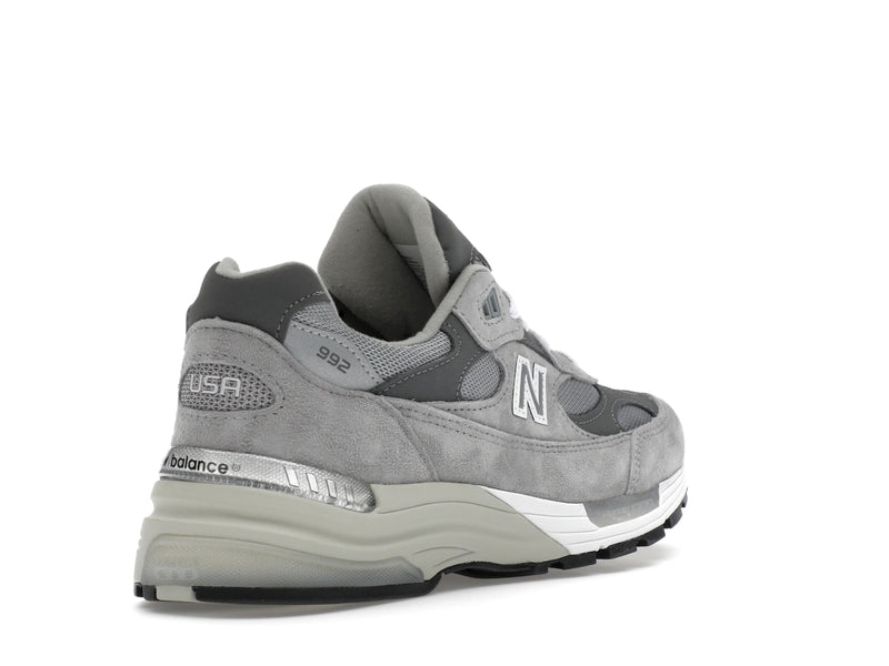 New Balance 992 Miusa Grey Silver Metallic - Grey/Silver Metallic - U992GY - 31
