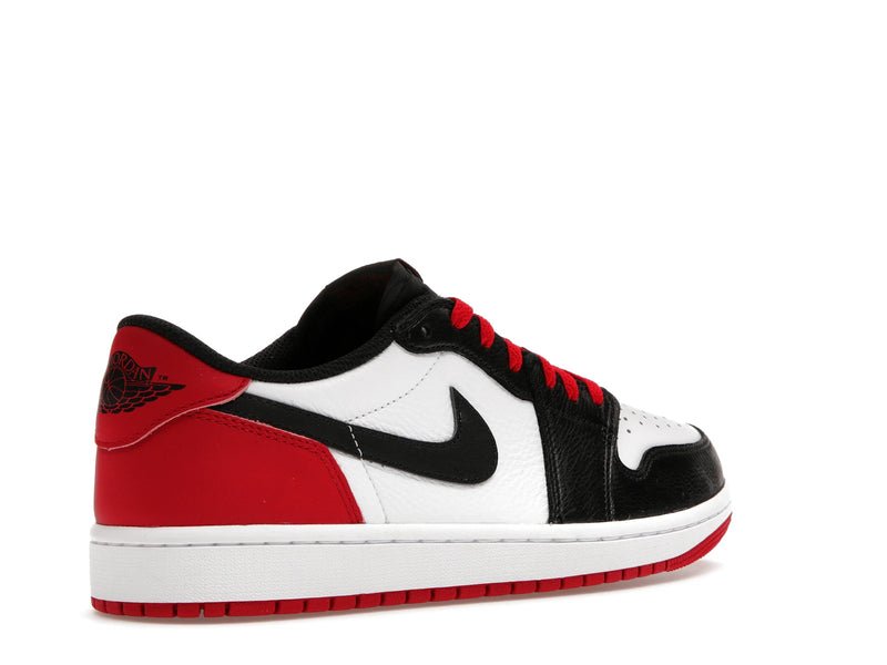 Air Jordan 1 Retro Low OG Black Toe - White/Black/Varsity Red - CZ0790-106 - 32