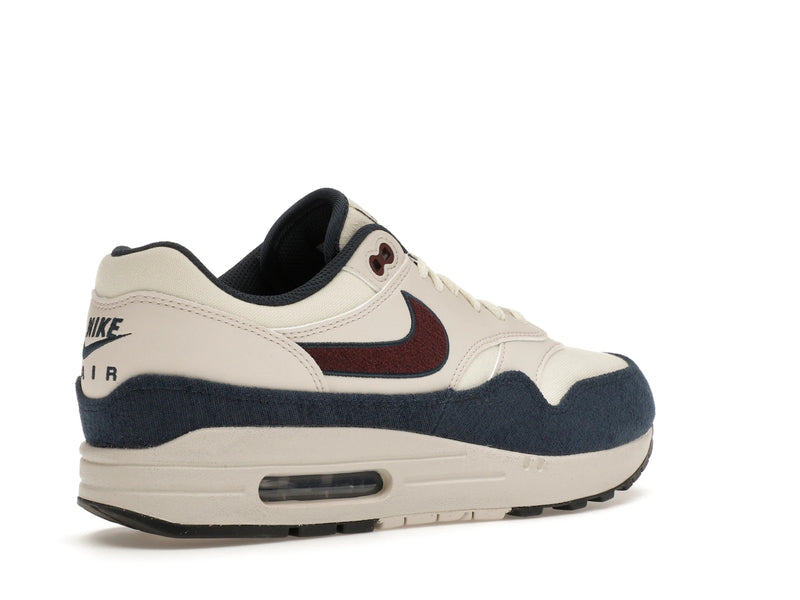 Nike Air Max 1 Coconut Milk Burgundy Crush Navy - Coconut Milk/Burgundy Crush - FN6952-103 - 32