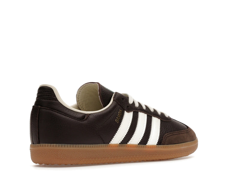 Adidas Samba OG Dark Brown Off White Gum - Dark Brown/Off White/Gum - JR0891 - 32