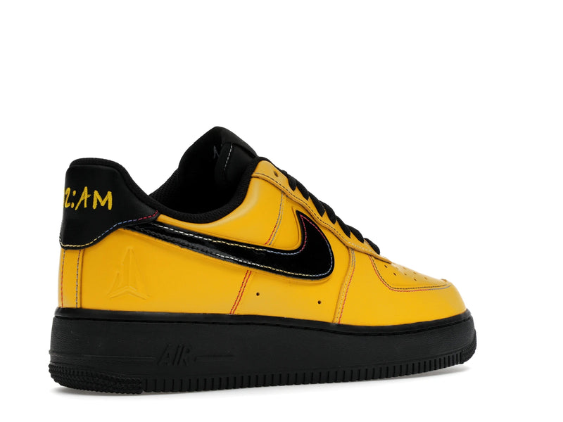 Nike Air Force 1 Low JA Morant Let Me Be JA - Sundial/Black/Cobalt Bliss - IQ2713-700 - 32