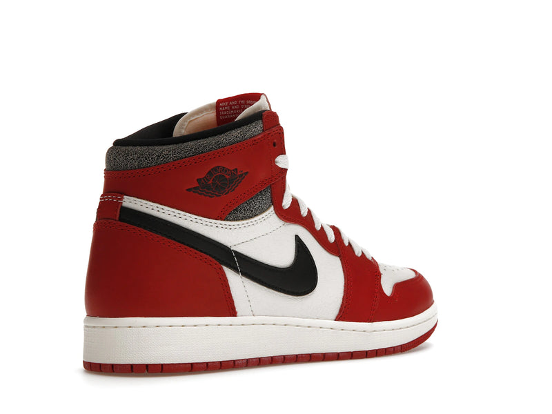 Air Jordan 1 Retro High OG Chicago Reimagined Lost And Found (GS) - Varsity Red/Black-Sail-Muslin - FD1437-612 - 32