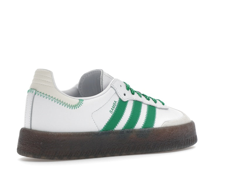 adidas Sambae Cloud White Green (Women's) - Cloud White / Green / Off White - IE9105 - 32