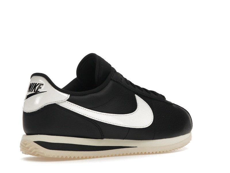 Nike Cortez 23 Premium Black Sail (Women's) - Black/Sail/Alabaster - FB6877-001 - 32