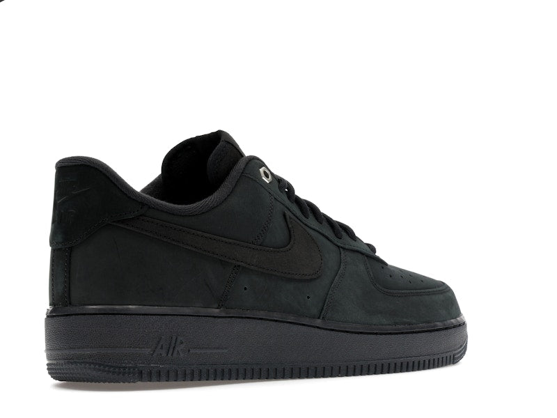 Nike Air Force 1 Low '07 WB Triple Black Nubuck - Black/Black - CJ9179-001 - 32