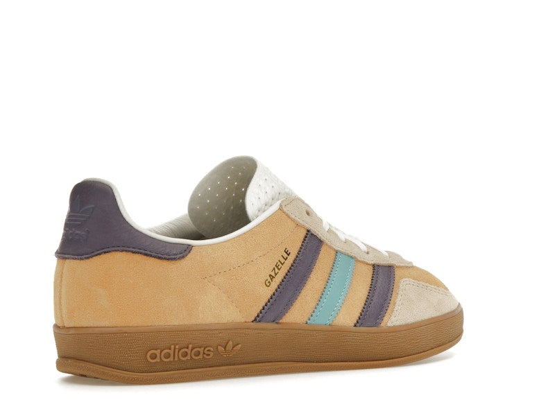 adidas Gazelle Indoor Glow Orange Shadow Violet - Glow Orange/Shadow Violet/Off White - IG1636 - 32