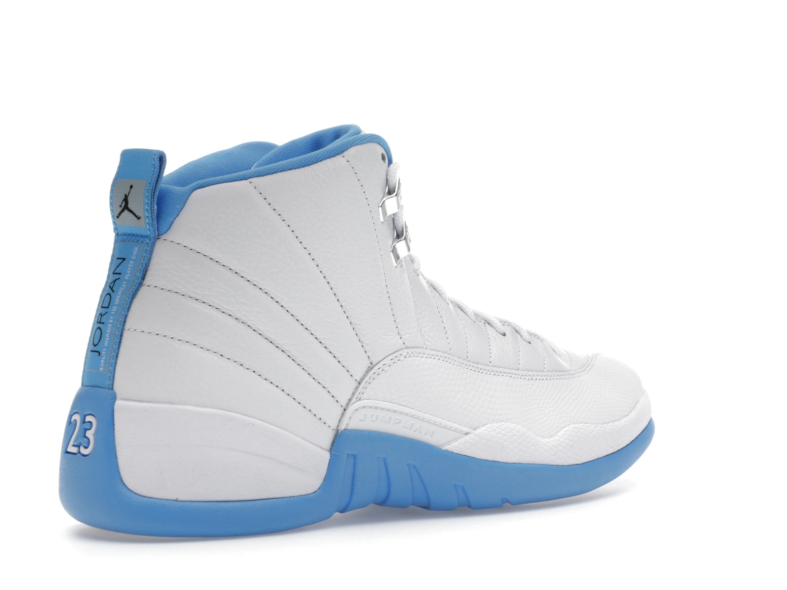 Air Jordan 12 Retro Melo (2025) - White/University Blue/Metallic Silver - CT8013-112 - 32