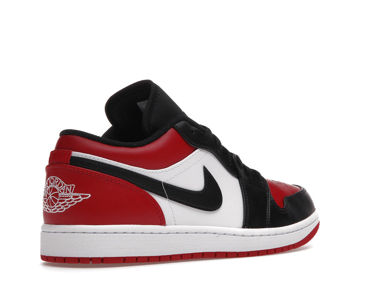 Air Jordan 1 Low Bred Toe - Gym Red/White-Black - 553558-612 - 32