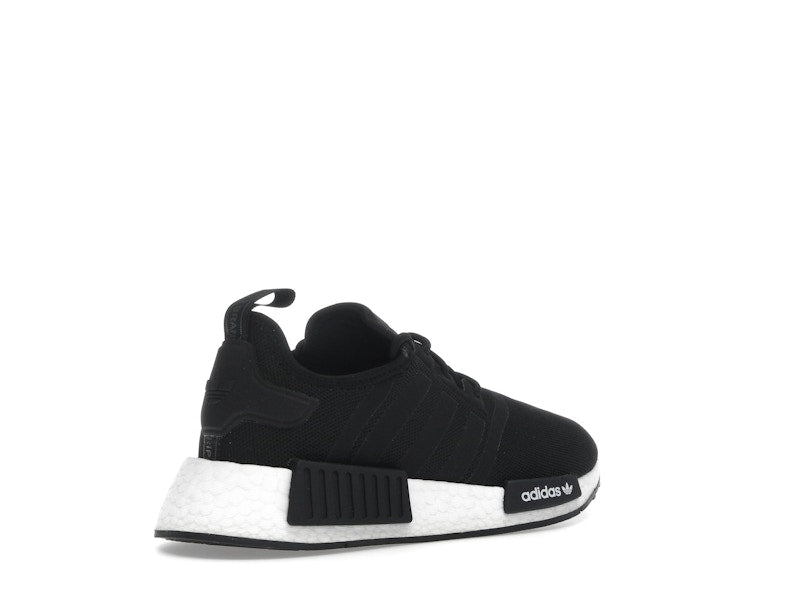 adidas NMD R1 Refined Core Black Cloud White (GS) - Core Black/Core Black/Cloud White - H02333 - 32