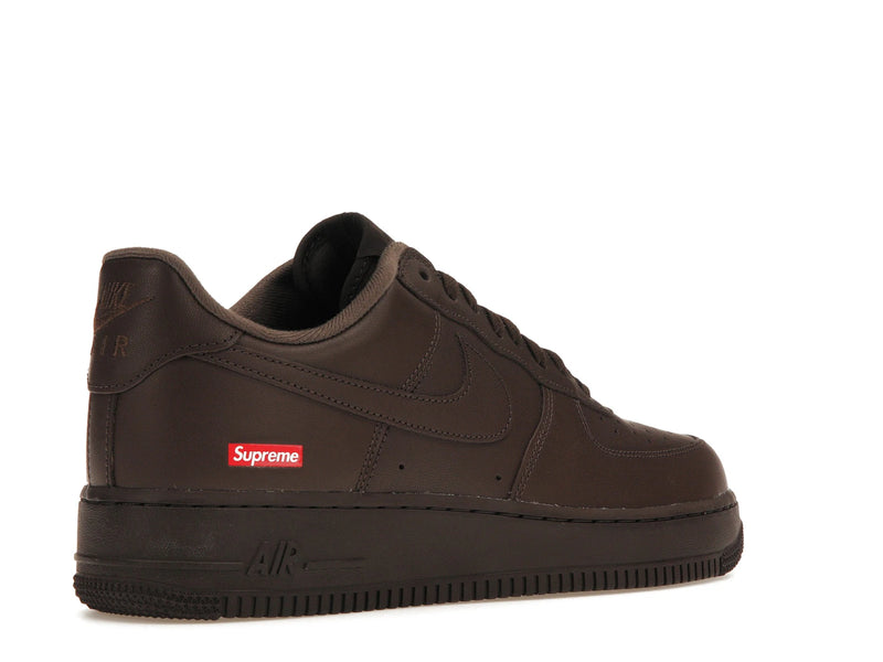 Nike Air Force 1 Low Supreme Baroque Brown - Baroque Brown/Baroque Brown-Baroque Brown - CU9225-200 - 32