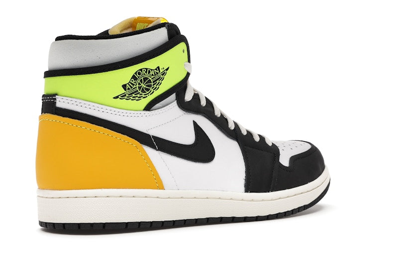 Air Jordan 1 Retro High White Black Volt University Gold - White/Black-Volt-University Gold - 555088-118 - 32
