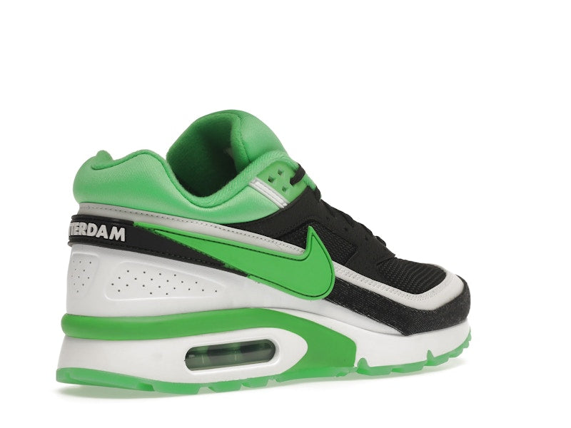 Nike Air Max Bw Rotterdam - Black/Light Green Spark-White - DJ9786-001 - 32