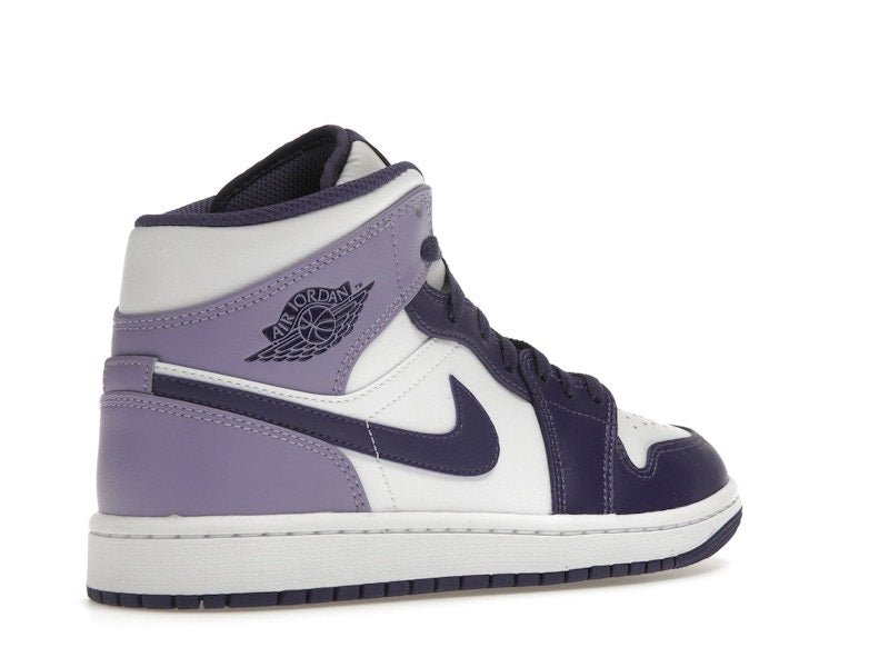 Air Jordan 1 Mid Blueberry - Sky J Purple/White/Sky J Light Purple - DQ8426-515 - 32