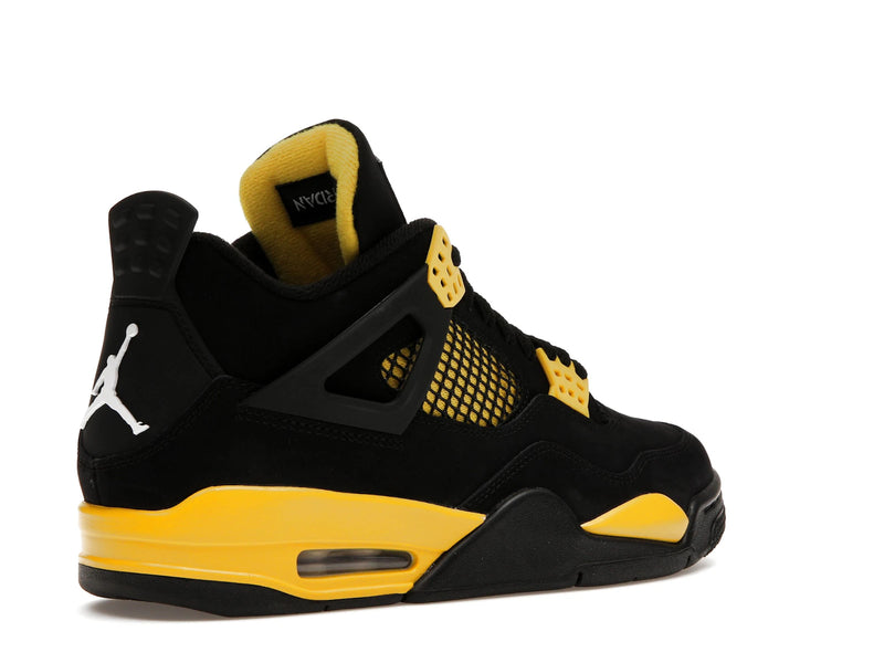 Air Jordan 4 Retro Thunder (2023) - Black/Tour Yellow - DH6927-017 - 32