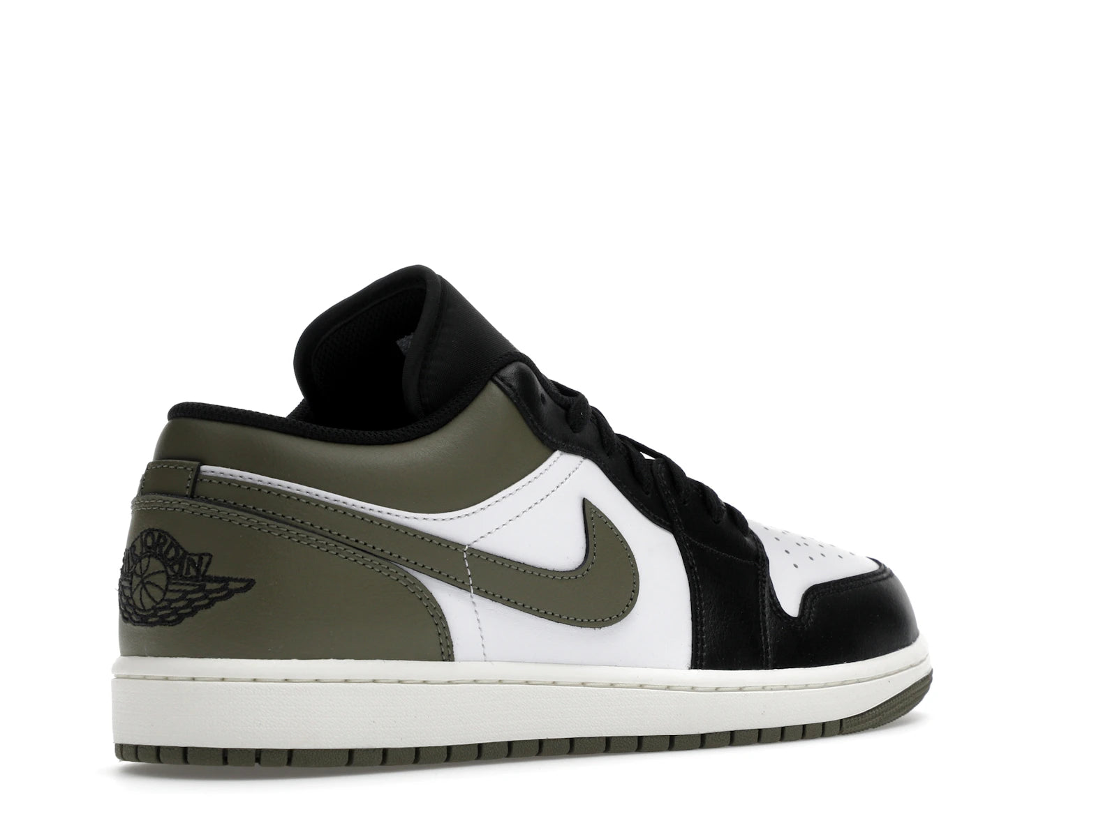 Air Jordan 1 Low Black Toe Medium Olive - widok 32