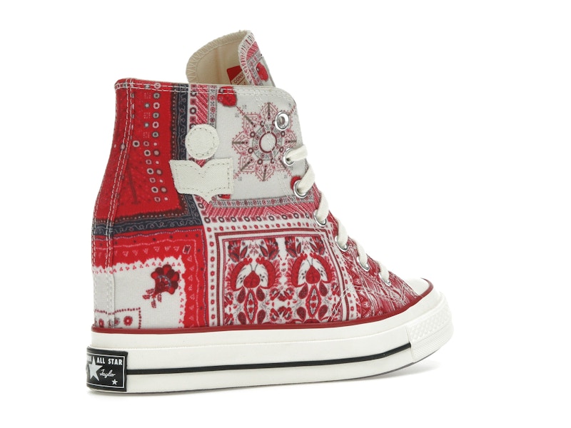 Converse Chuck 70 Internal Wedge Hi Isabel Marant Vanilla Ice Red (Women's) - vue 33