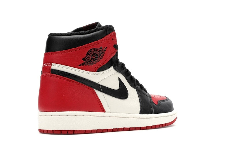 Air Jordan 1 Retro High Bred Toe - Gym Red/Black-Summit White - 555088-610 - 32