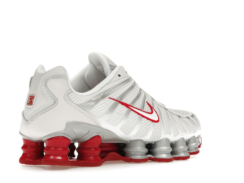Nike Shox Tl Gym Red - Platinum Tint/White/Gym Red - FZ4344-001 - 32