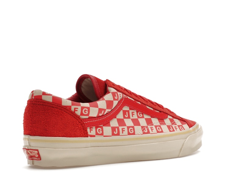 Vans Vault OG Style 36 LX Joe Freshgoods The Honeymoon Stage Red - view 33