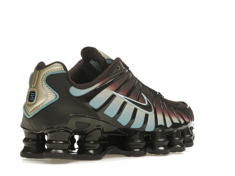 Nike Shox Tl Velvet Brown Denim Turquoise - Velvet Brown/Desert Khaki/Denim Turquoise - IB4340-200 - 32