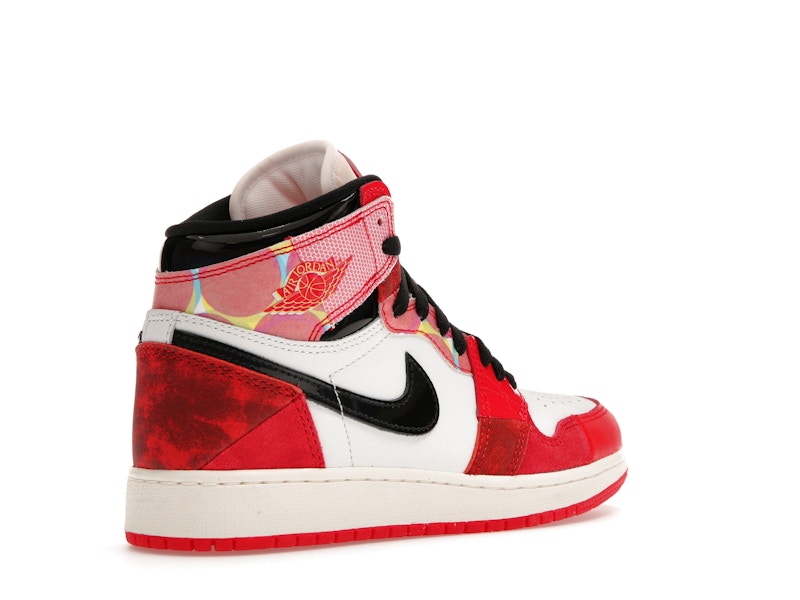 Air Jordan 1 High OG Spider Man Across The Spider Verse (GS) - Ansicht 32