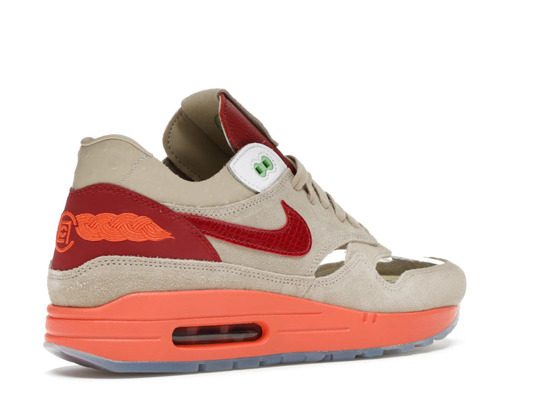Nike Air Max 1 Clot Kiss Of Death (2021) - Net/Deep Red-Orange Blaze - DD1870-100 - 32