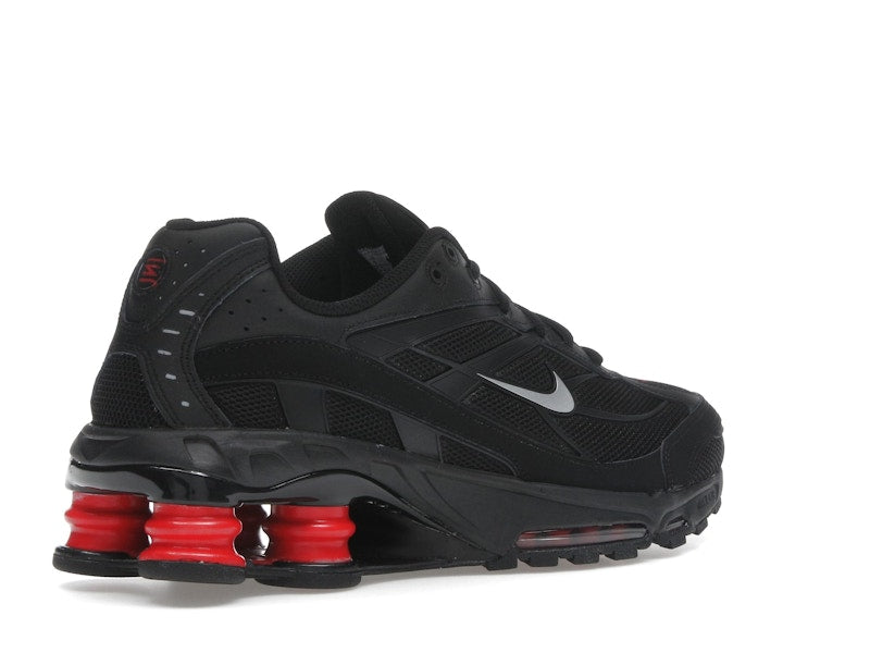 Nike Shox Ride 2 Black University Red - Black/Metallic Medium Ash/University Red/Medium Ash - II7635-001 - 32