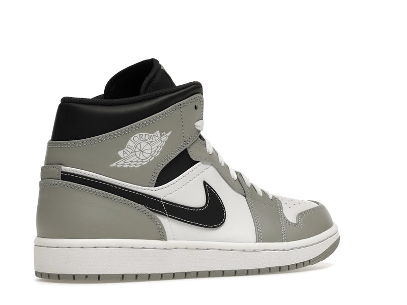 Air Jordan 1 Mid Light Smoke Grey Anthracite - Light Smoke Grey/White/Anthracite - 554724-078 - 32