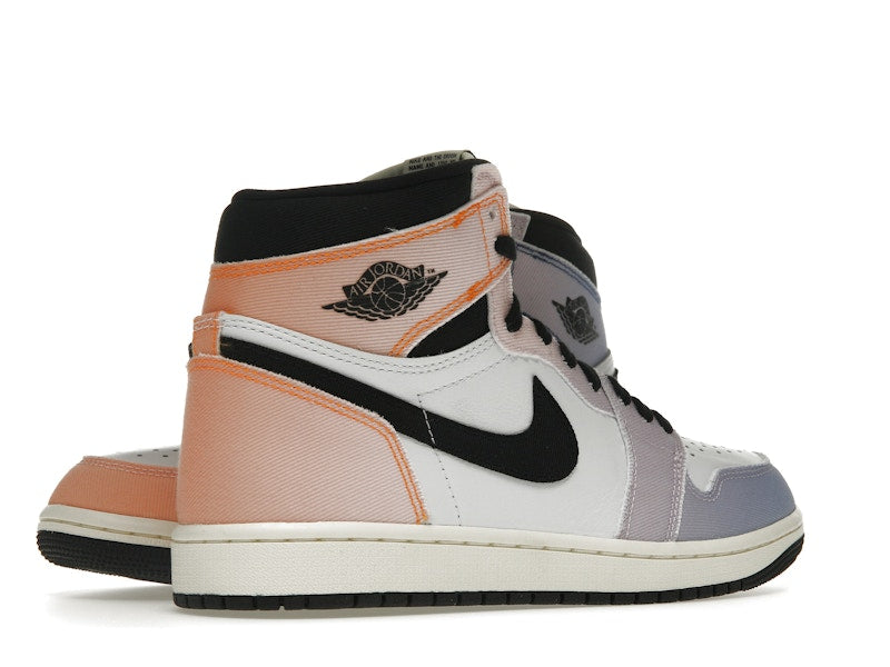 Air Jordan 1 Retro High OG Skyline - Vivid Orange/Black/Iced Lilac/True Blue/Sail - DX0054-805 - 32
