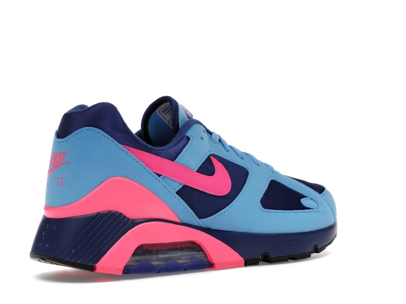 Nike Air Max 180 University Blue Hyper Pink - University Blue/Hyper Pink/Deep Royal Blue - HQ1706-401 - 32