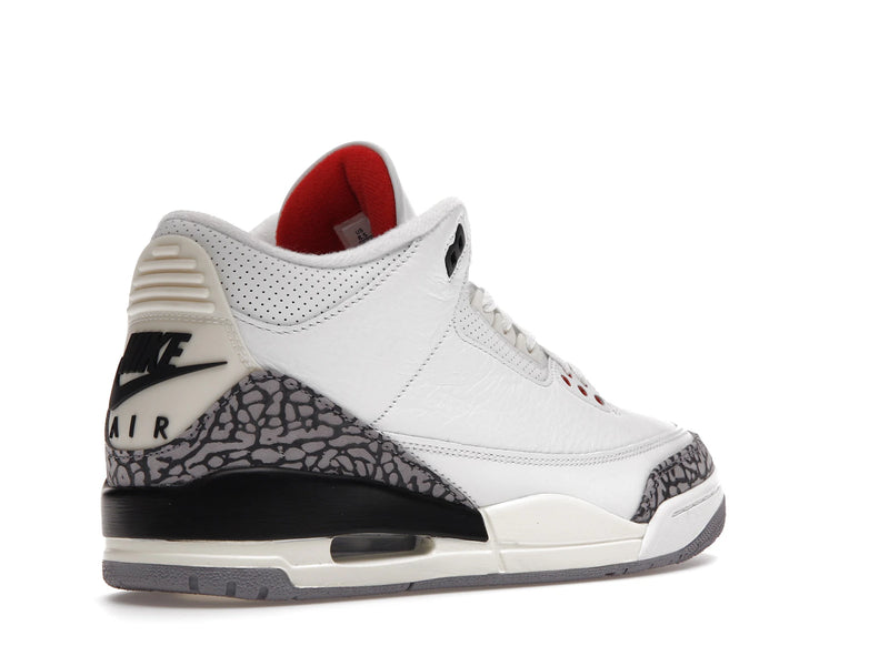 Air Jordan 3 Retro White Cement Reimagined - Summit White/Fire Red/Black/Cement Grey - DN3707-100 - 32