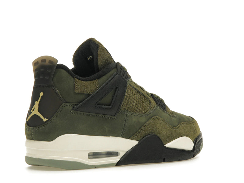 Air Jordan 4 Retro SE Craft Medium Olive - Medium Olive/Pale Vanilla/Khaki/Black/Sail - FB9927-200 - 32