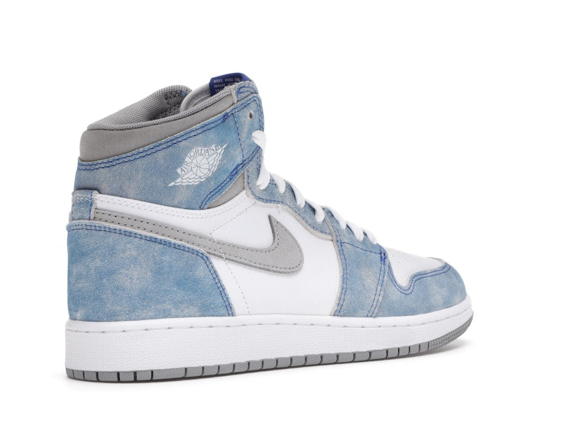 Air Jordan 1 Retro High Hyper Royal Smoke Grey (GS) - Hyper Royal/Light Smoke Grey-White - 575441-402 - 32