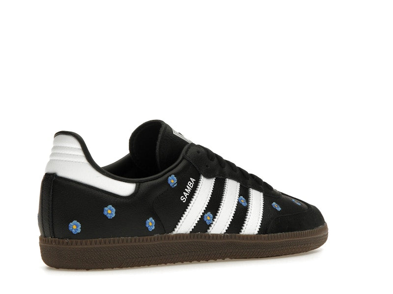 adidas Samba Light Blue Floral Core Black (Women's) - weergave 33