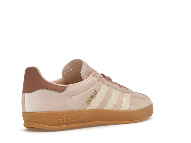 adidas Gazelle Indoor Wonder Quartz Velvet (Women's) - Wonder Quartz/Warm Clay/Gum - JR0232 - 32