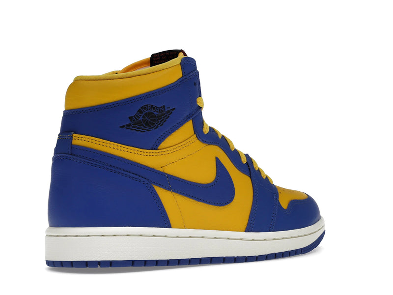 Air Jordan 1 Retro High OG Reverse Laney (W) - Varsity Maize/Game Royal/Sail/Black/Fire Red - FD2596-700 - 32