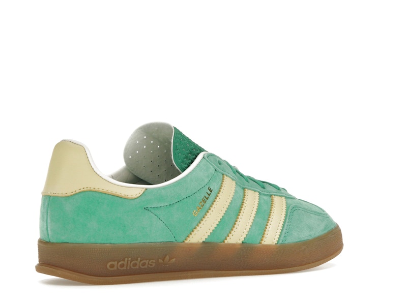 adidas Gazelle Indoor Semi Court Green - Semi Court Green/Almost Yellow/Gum - IH7500 - 32