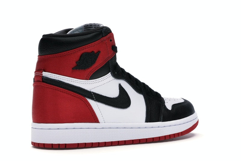 Air Jordan 1 Retro High Satin Black Toe (W) - Black/White-University Red - CD0461-016 - 32
