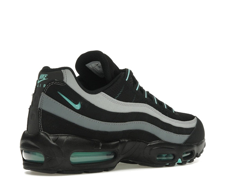 Nike Air Max 95 Black Aurora Green - Black/Aurora Green/Cool Grey - HV6062-001 - 32