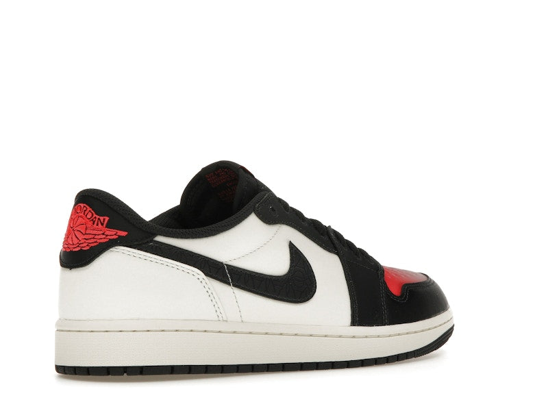 Air Jordan 1 Retro Low OG Psg Paris Saint Germain - Sail/Off Noir-Infrared 23-Pink Oxford - HF8828-100 - 32