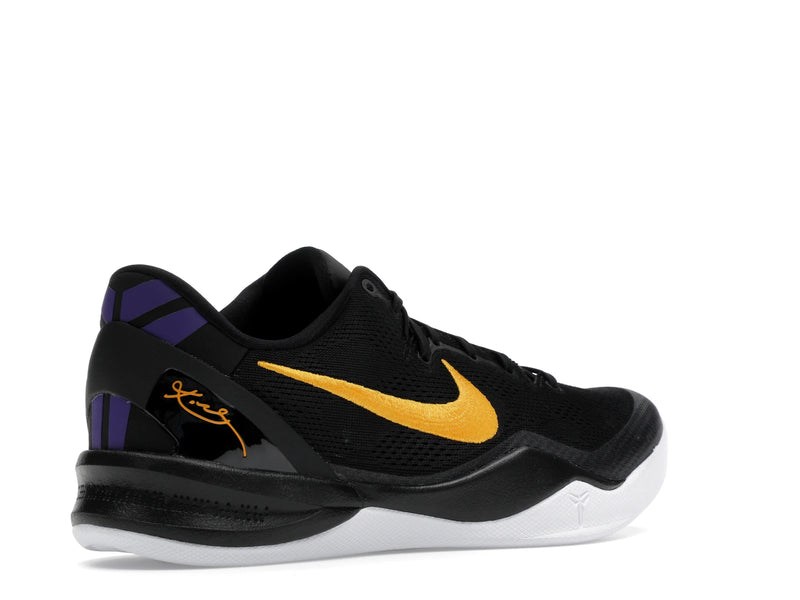 Nike Kobe 8 Protro Lakers Away - Black/University Gold-White-Court Purple - HF9550-001 - 32