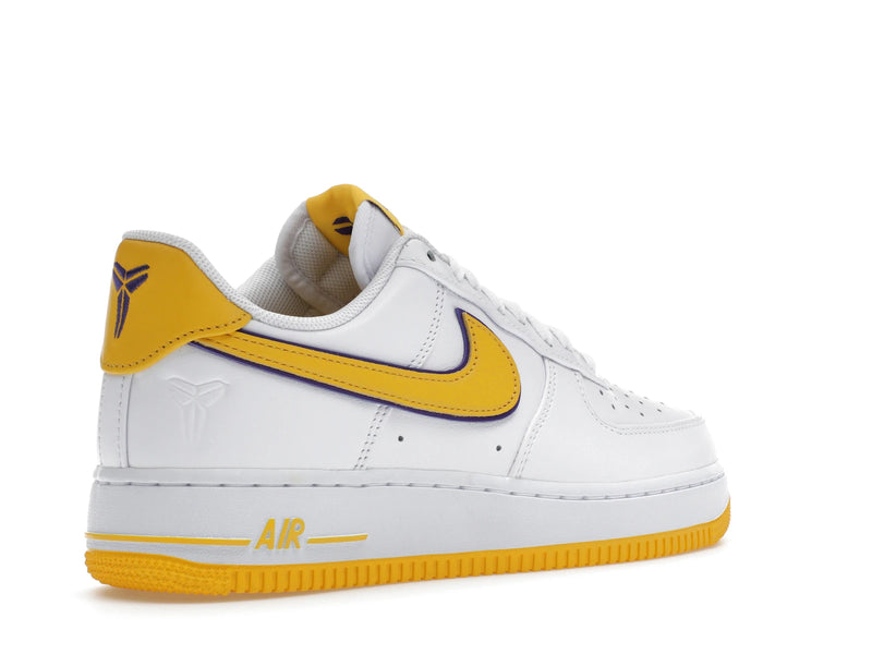 Nike Air Force 1 Low Kobe Bryant Lakers Home - White/Varsity Maize/Varsity Purple - FZ1151-100 - 32