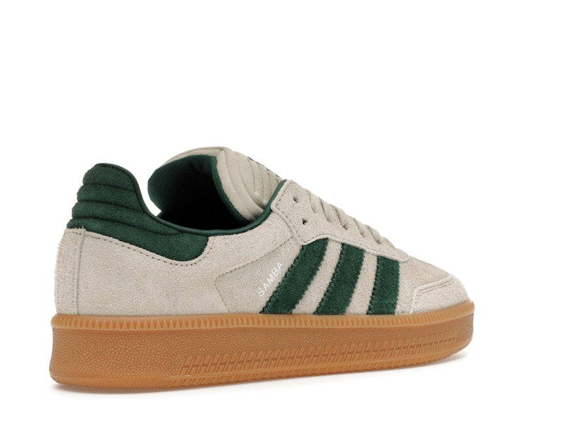 adidas Samba XLG Putty Grey Collegiate Green - Putty Grey/Collegiate Green/Gum - JI3197 - 32