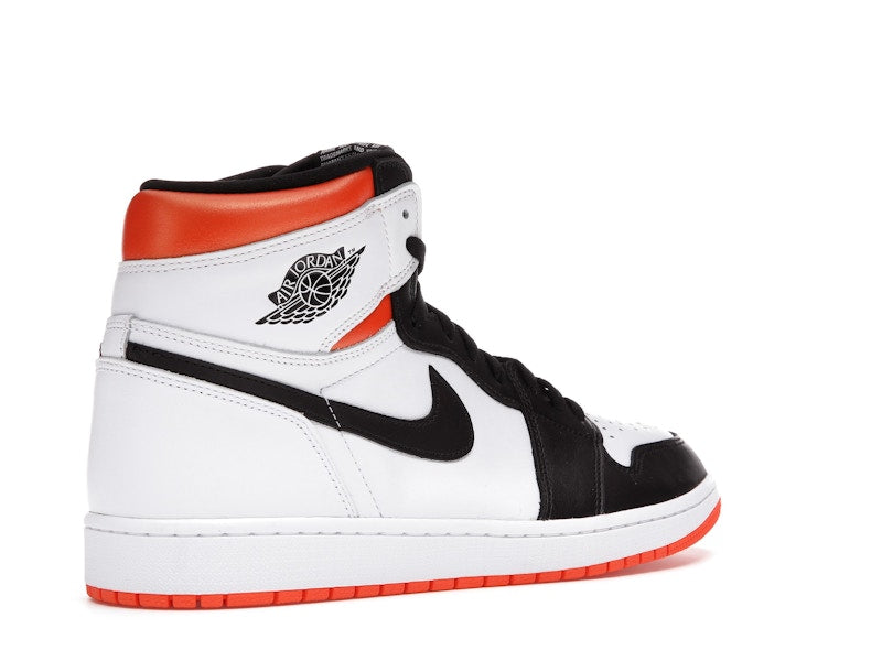 Air Jordan 1 Retro High Electro Orange - White/Electro Orange-Black - 555088-180 - 32