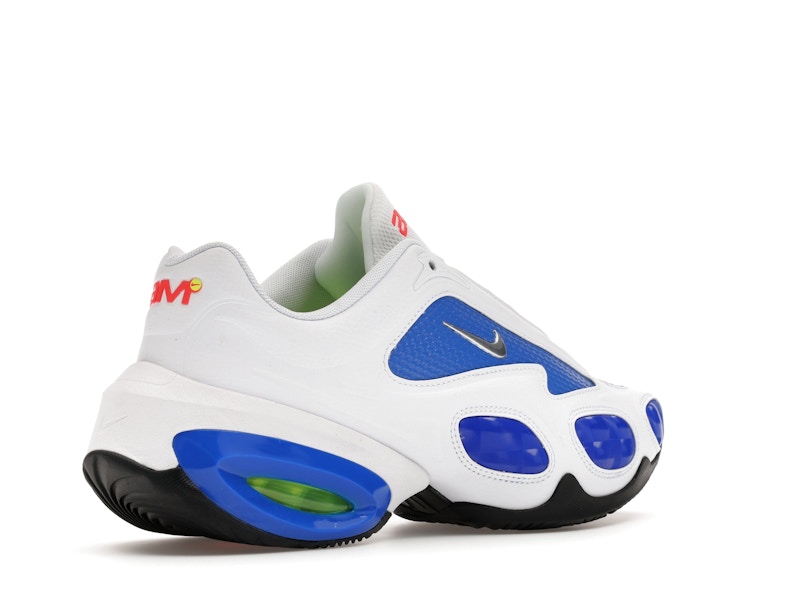 Nike Air Max Muse Veneda Carter White Racer Blue (Women's) - White/Metallic Silver/Racer Blue/Light Racer Blue/Bright Crimson/Black - HV9929-100 - 32